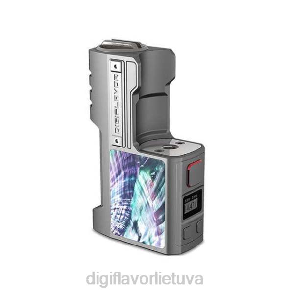 Digiflavor Geekvape Flavors - Digiflavor Z1 SBS 80w mod J0DJ107 sidabro pilkumo šukutės kiautas