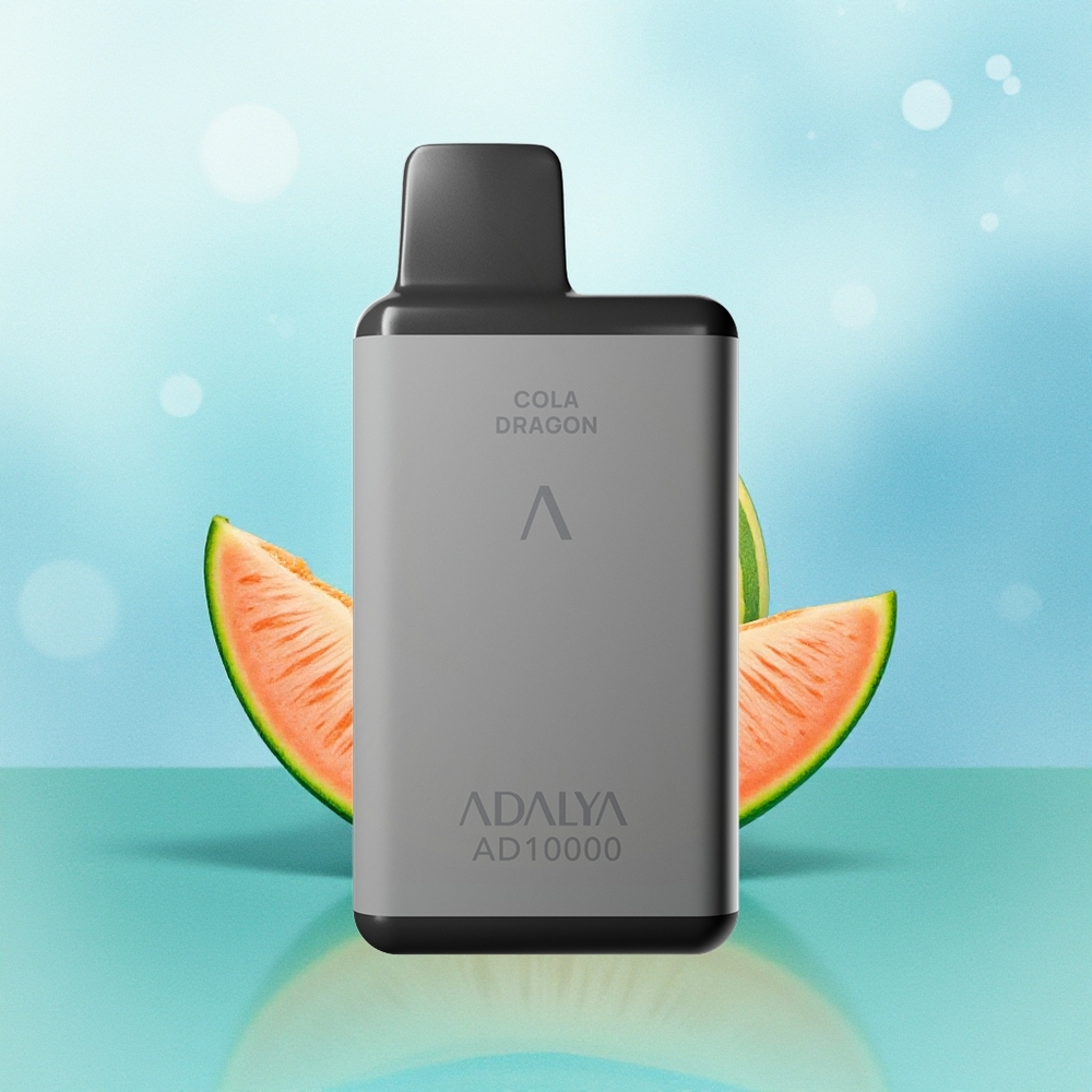 Adalya AD 10000 Pūkštelių Mėlynasis Melionas 14 ml USB-C 650 mAh