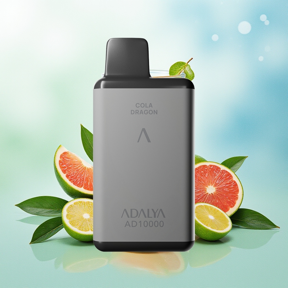 Adalya AD 10000 Puffs Kolos Drakonas 14 ml 2% Nikotino USB-C 650 mAh