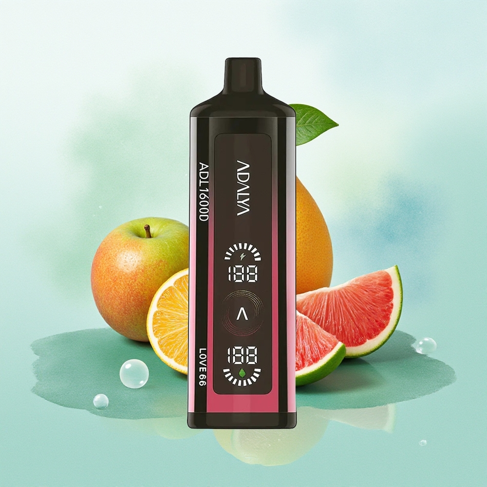 Adalya ADL 16000 PRO Puffs meilė 66 16000 užsispyrusių 25ml skystis 2% nikotino