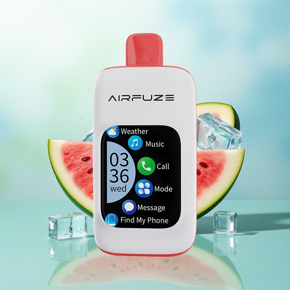 AirFuze Smart 30000 Pūkštelių Arbūzas Ledas 900mAh Type-C 5% Nikotino