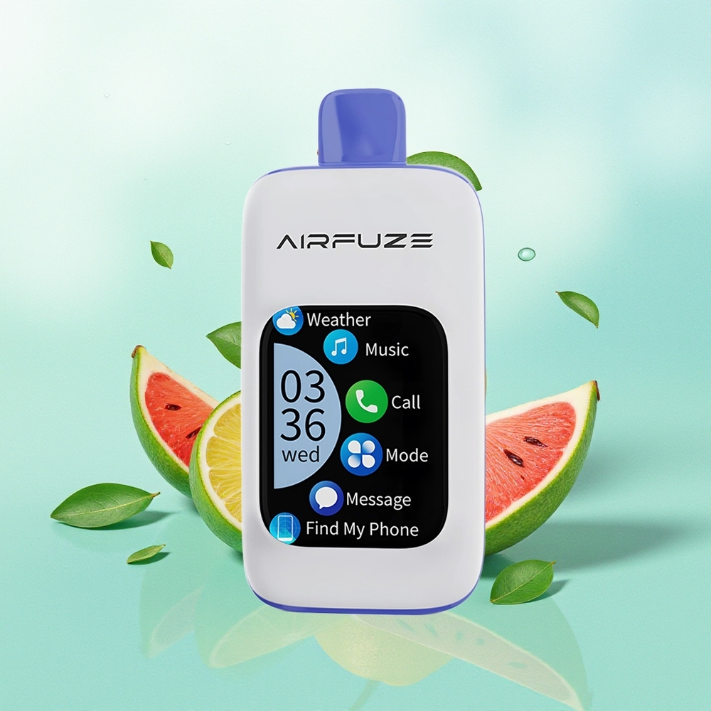 AirFuze Smart Pro 40000 Pūkų Miami Mėtų Disposable Vape