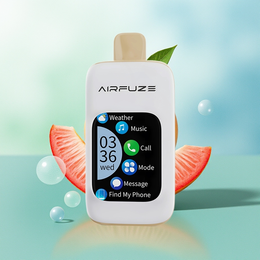 AirFuze Smart Pro 40000 Puffs Išmetamasis Vaporizatorius Sultingas Persikas