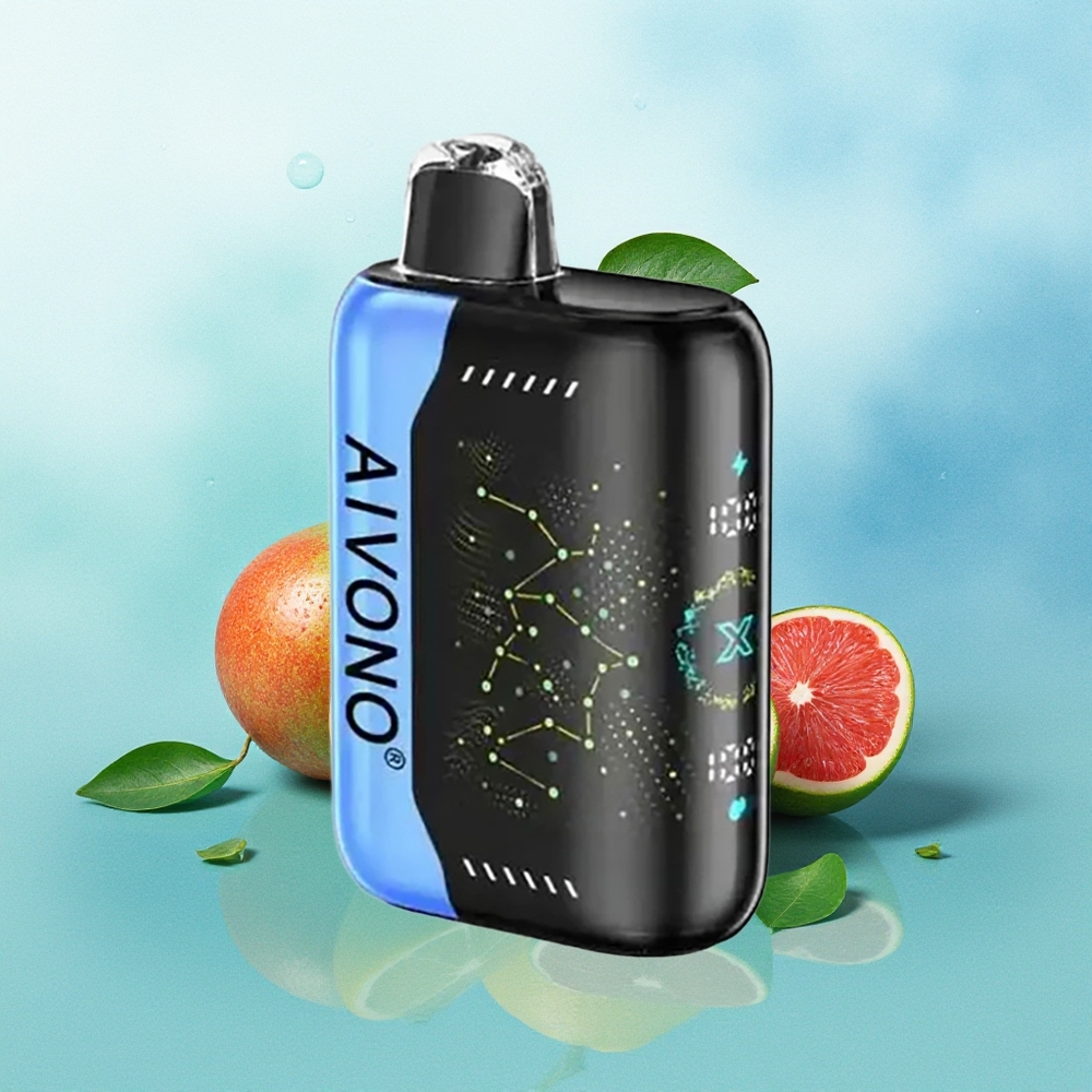 Aivono Aim Boom 25000 Pūkštelių Mėlyna Rancher 28ml 650mAh Type-C
