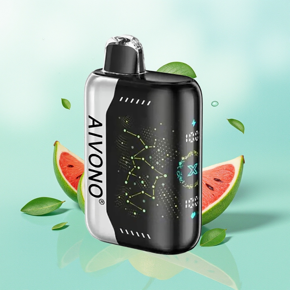 Aivono Aim Boom 25000 Pūkštelių Miami Mėta 28ml 650mAh 1.2 ohm Tinklelinė Ritė Type-C Įkrovimas 90g