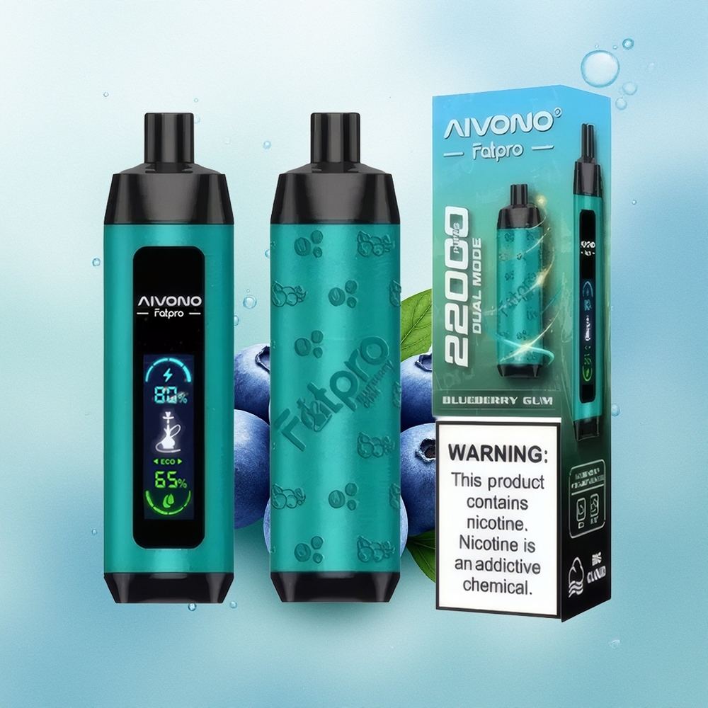 Aivono Aim Fatpro 22000 Pūkų Mėlynųjų Uogų Gaminys