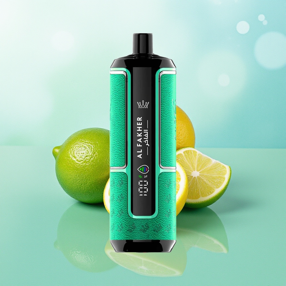 Al Fakher Crown Bar 15K Citrina Kvepėjimas Hypermax Disposable Vape