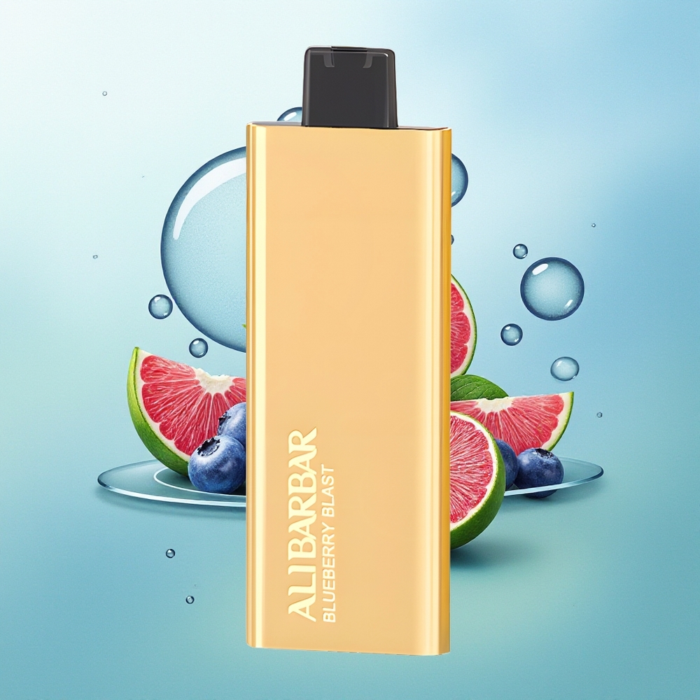 Alibarbar Pandora 7000 Pūkų Vienkartinė Vape Mėlynųjų Uogų Sprogimas 17ml 1.0 Ohm