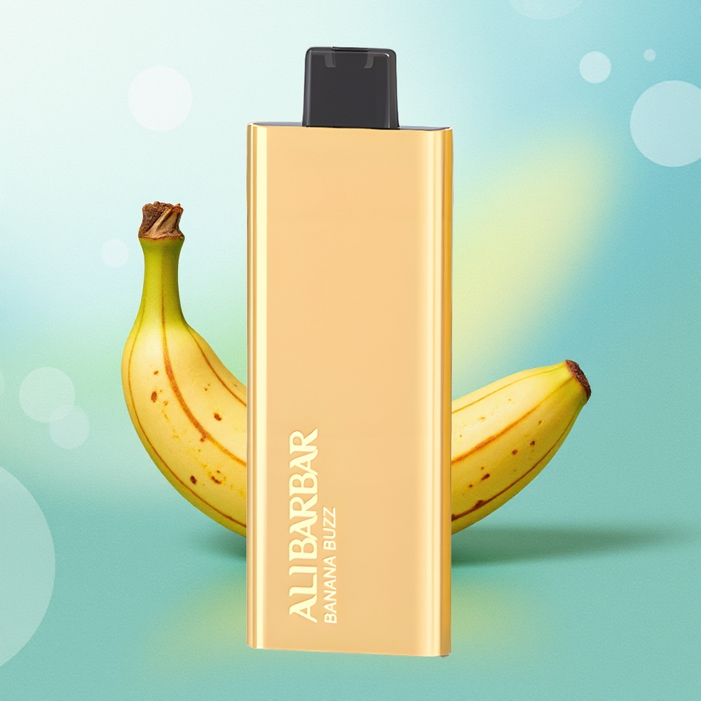Alibarbar Pandora 7000 Pūkų Vienkartinis Garintuvas Bananinė Buzz 17ml 1.0 Ohm