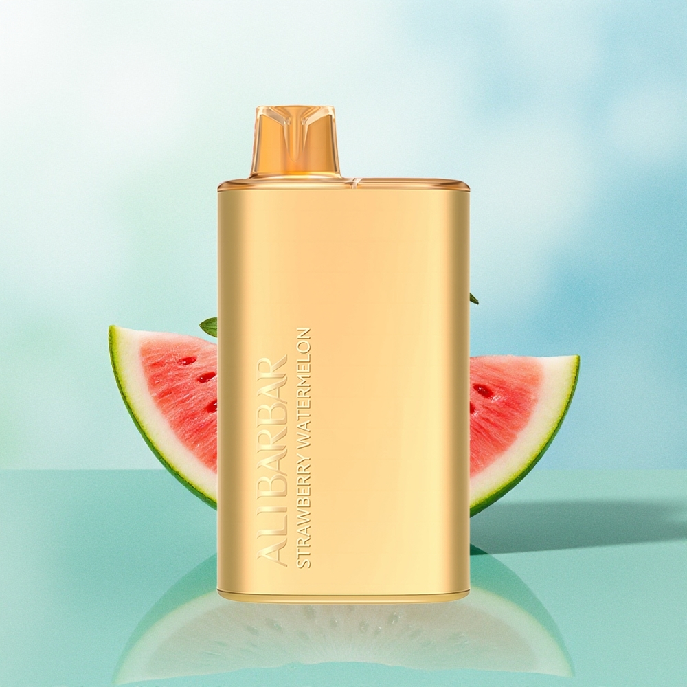 Alibarbar Rich 8000 Pūkų Vienkartinė Vape Braškė Arbūzas 20ml 2000mAh 1.1Ohm