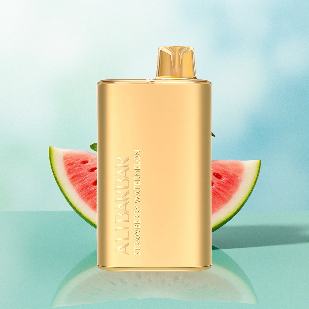 Alibarbar Rich 8000 Pūkų Vienkartinė Vape Braškė Arbūzas 20ml 2000mAh 1.1Ohm