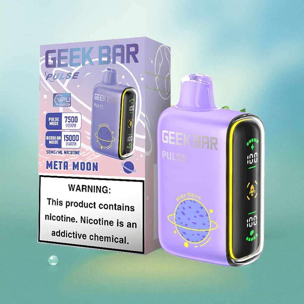 GEEK BAR Pulse 15000 Pūkų 16ML 5% Nikotino USB Type-C Planet Leidimas