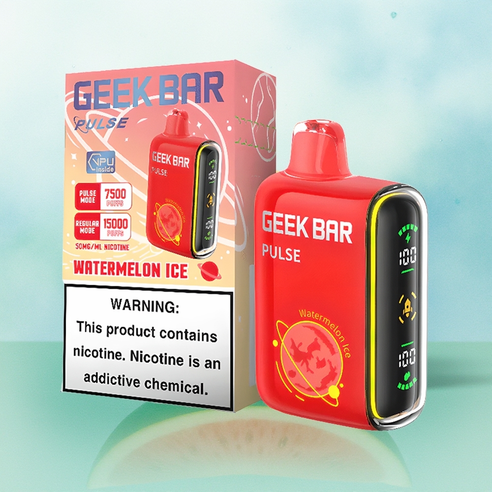 GEEK BAR Pulse 15000 Pūkų 16ML 5% Nikotino USB Type-C Planet Leidimas