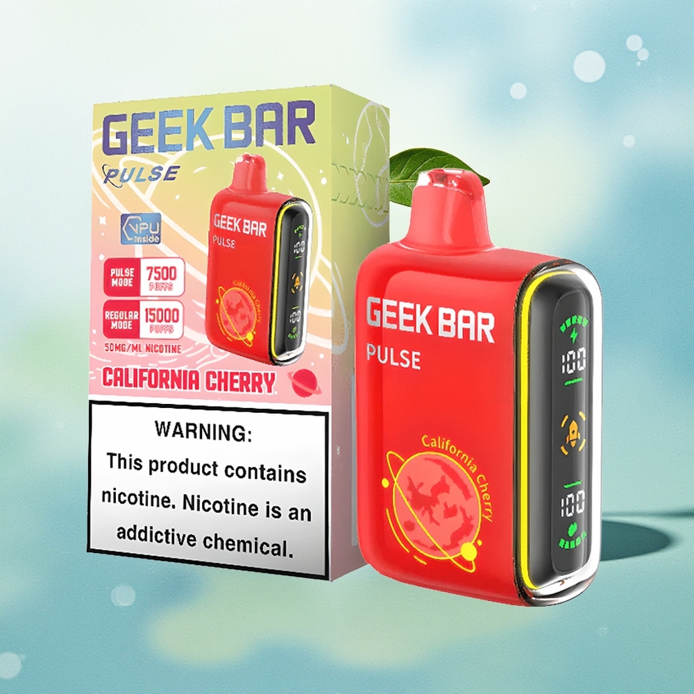 GEEK BAR Pulse 15000 Pūkų 16ML 5% Nikotino USB Type-C Planet Leidimas