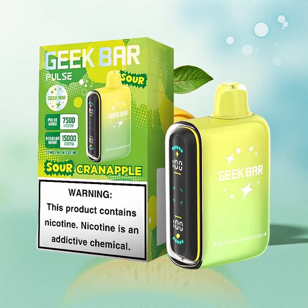 GEEK BAR Pulse 15000 Pūkų Sūrelio Disposable Vape