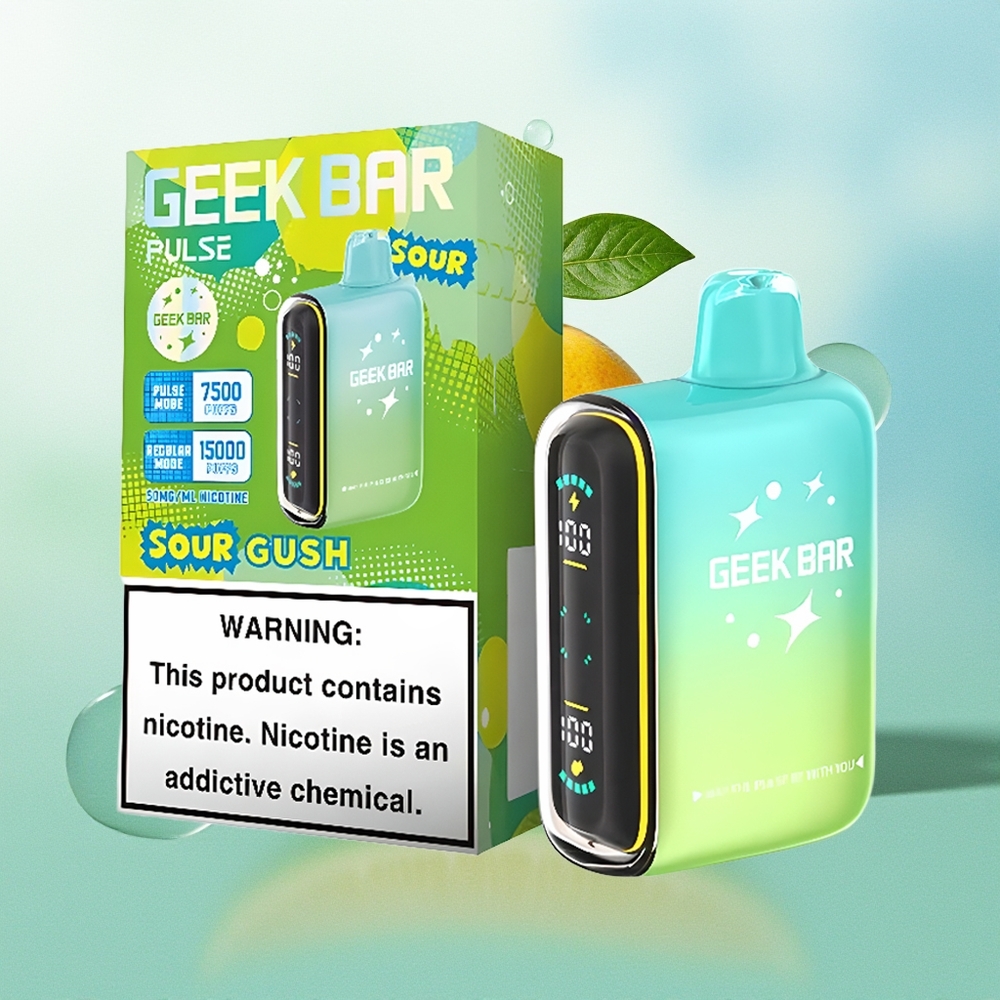 GEEK BAR Pulse 15000 Pūkų Sūrelio Disposable Vape