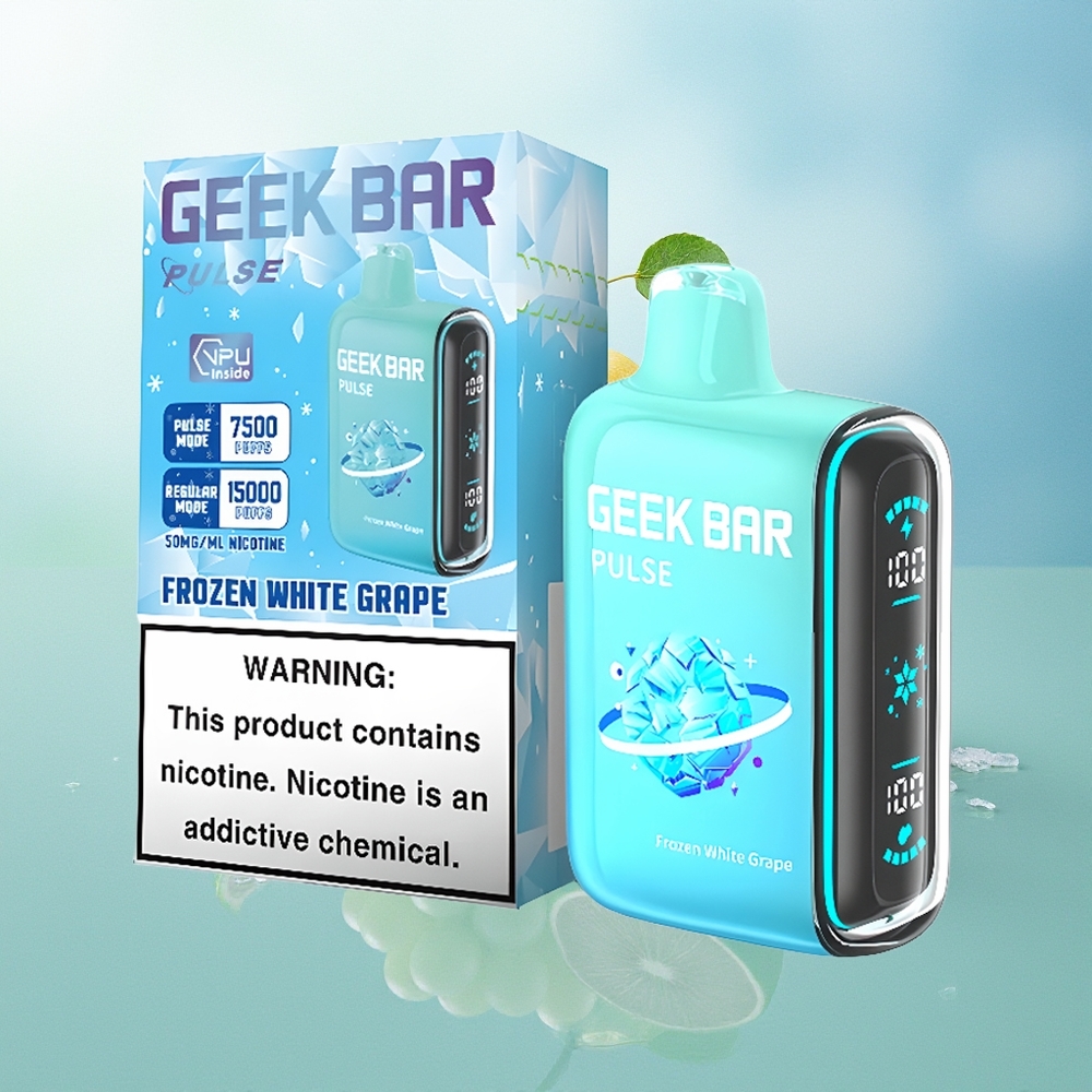GEEK BAR Pulse 15000 Pūkų Užšalęs Leidimas 16ML 5% Nikotino Tipo-C