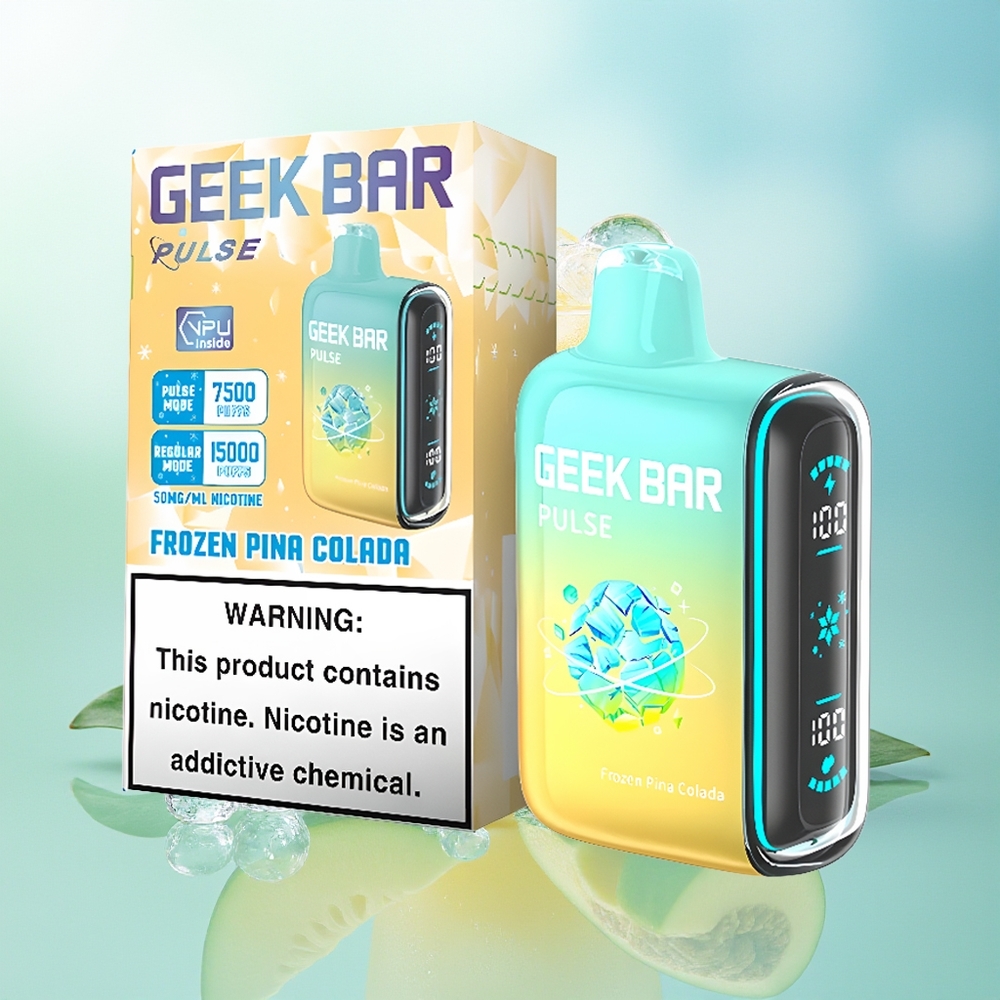 GEEK BAR Pulse 15000 Pūkų Užšalęs Leidimas 16ML 5% Nikotino Tipo-C
