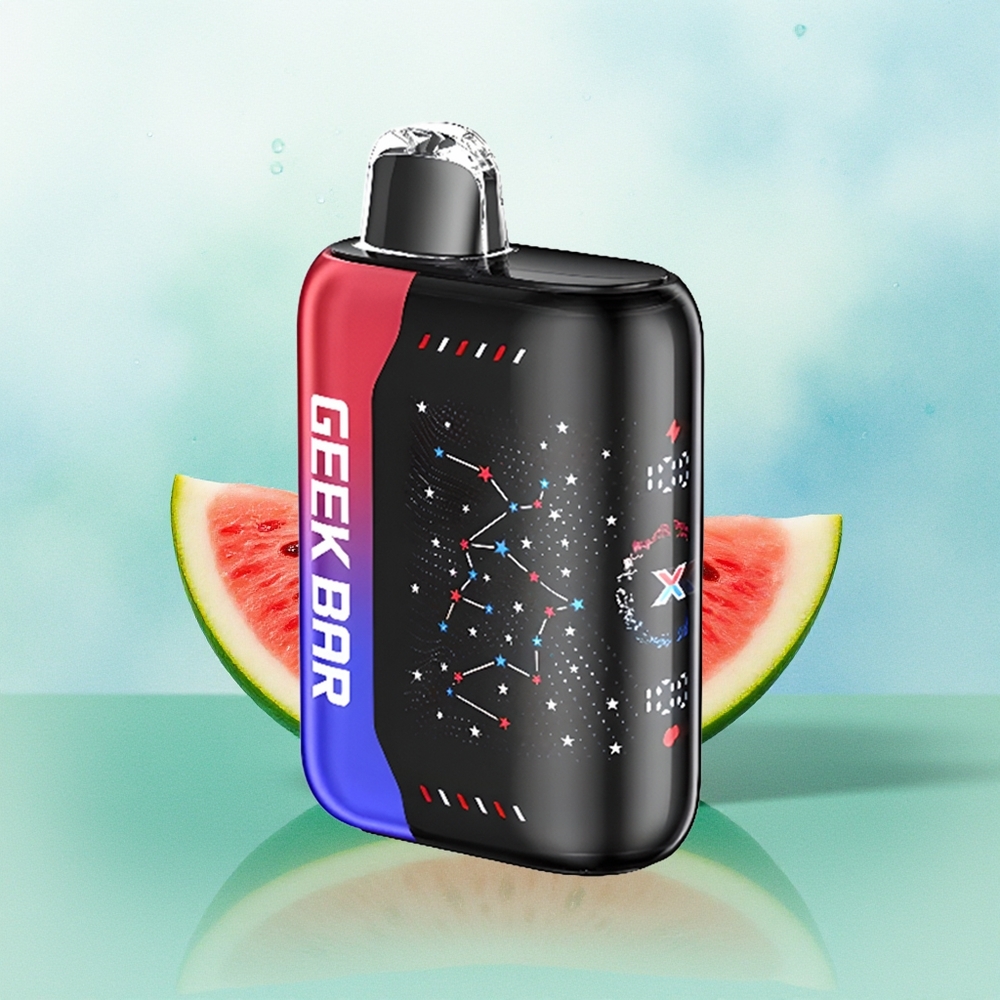 GEEK BAR Pulse X 25000 Pūkštelių Patriotų Leidimas su 18mL Skysčio 3D Išlenktu Ekranu ir USB Type-C Įkrovimu
