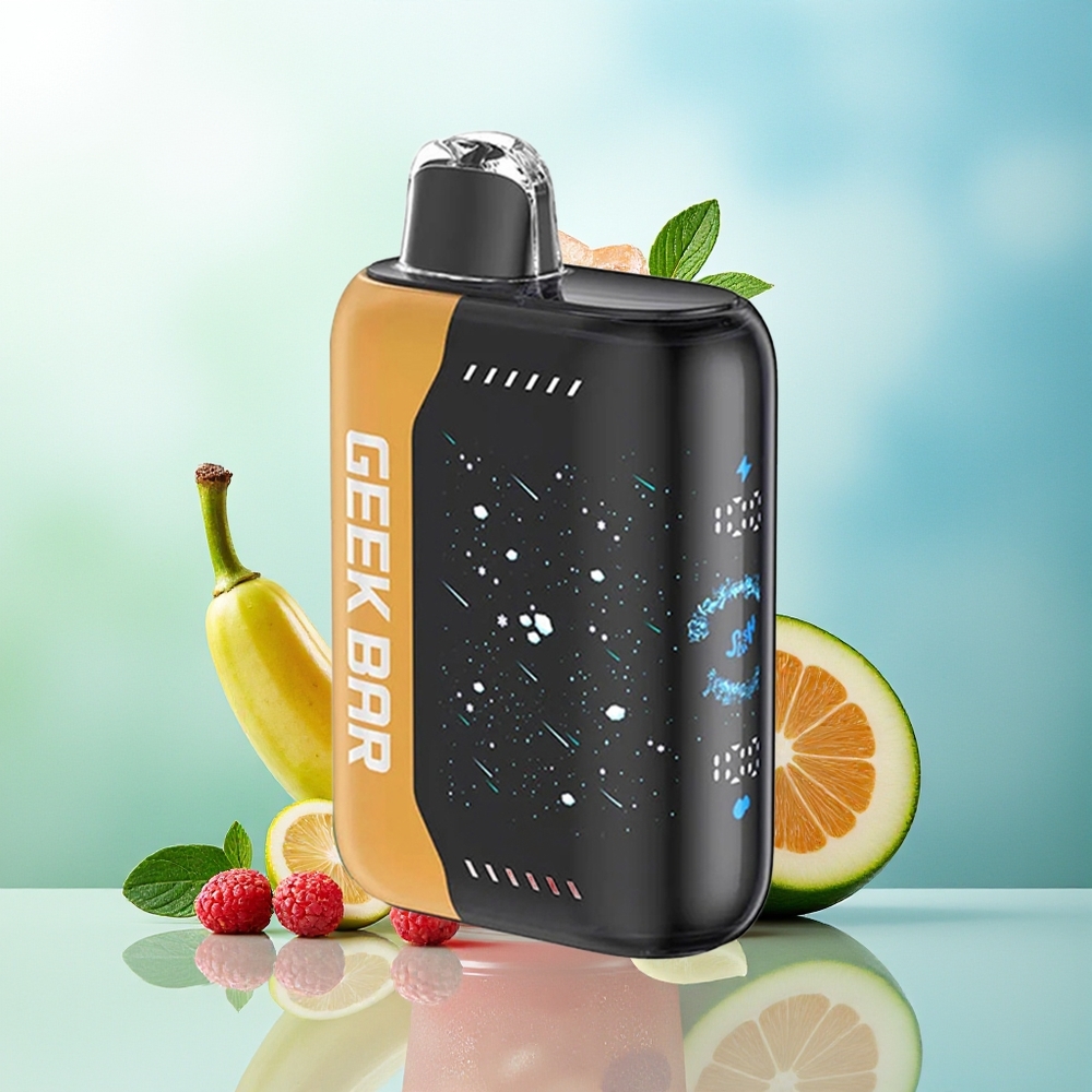 GEEK BAR Pulse X 25000 Potėpių Slush Leidimas su 18mL Skysčio 3D Ekranu ir Dual Mesh
