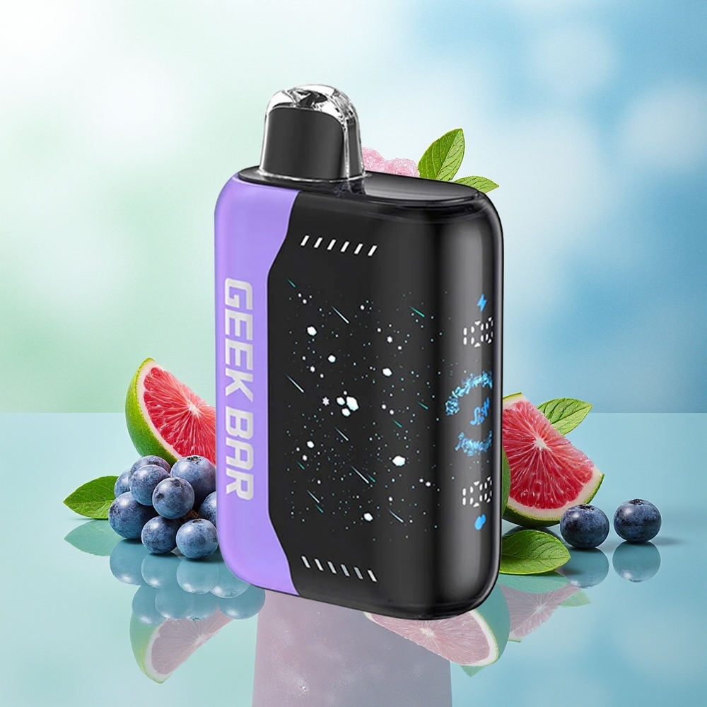 GEEK BAR Pulse X 25000 Potėpių Slush Leidimas su 18mL Skysčio 3D Ekranu ir Dual Mesh