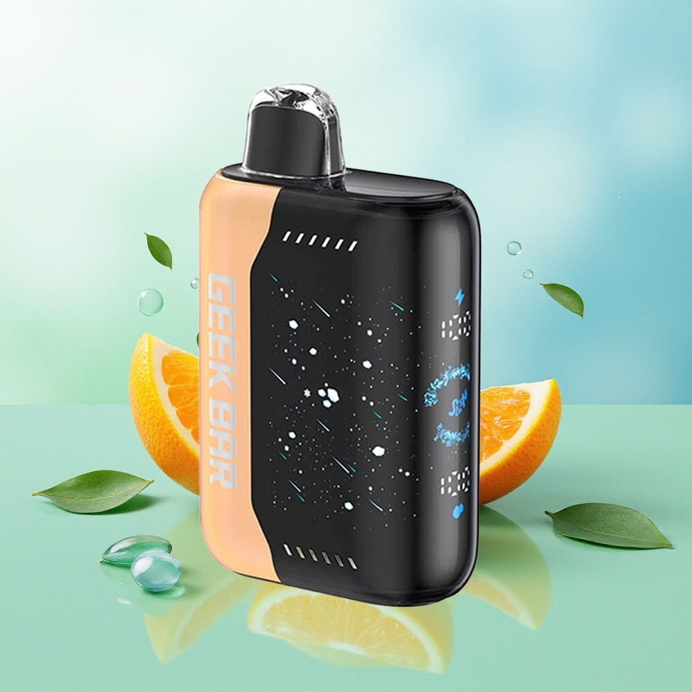 GEEK BAR Pulse X 25000 Potėpių Slush Leidimas su 18mL Skysčio 3D Ekranu ir Dual Mesh
