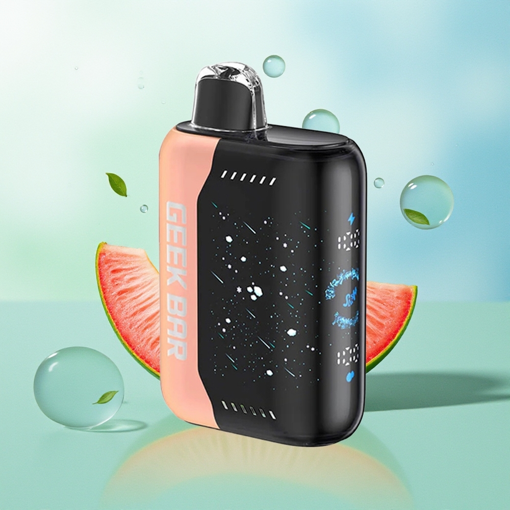 GEEK BAR Pulse X 25000 Potėpių Slush Leidimas su 18mL Skysčio 3D Ekranu ir Dual Mesh