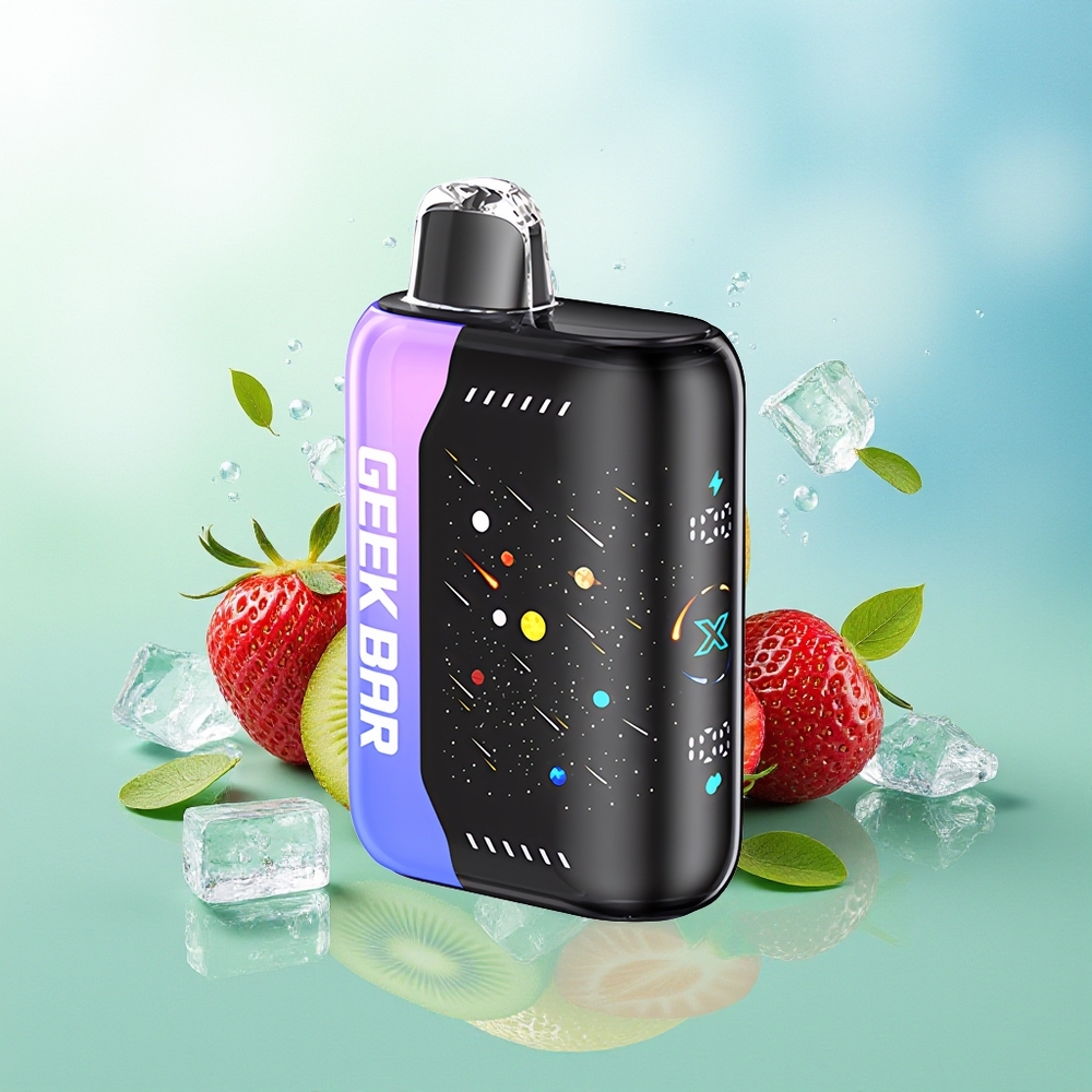 GEEK BAR Pulse X 42K Puffs Meteor Leidimas Braškių-Kiwi Ledas