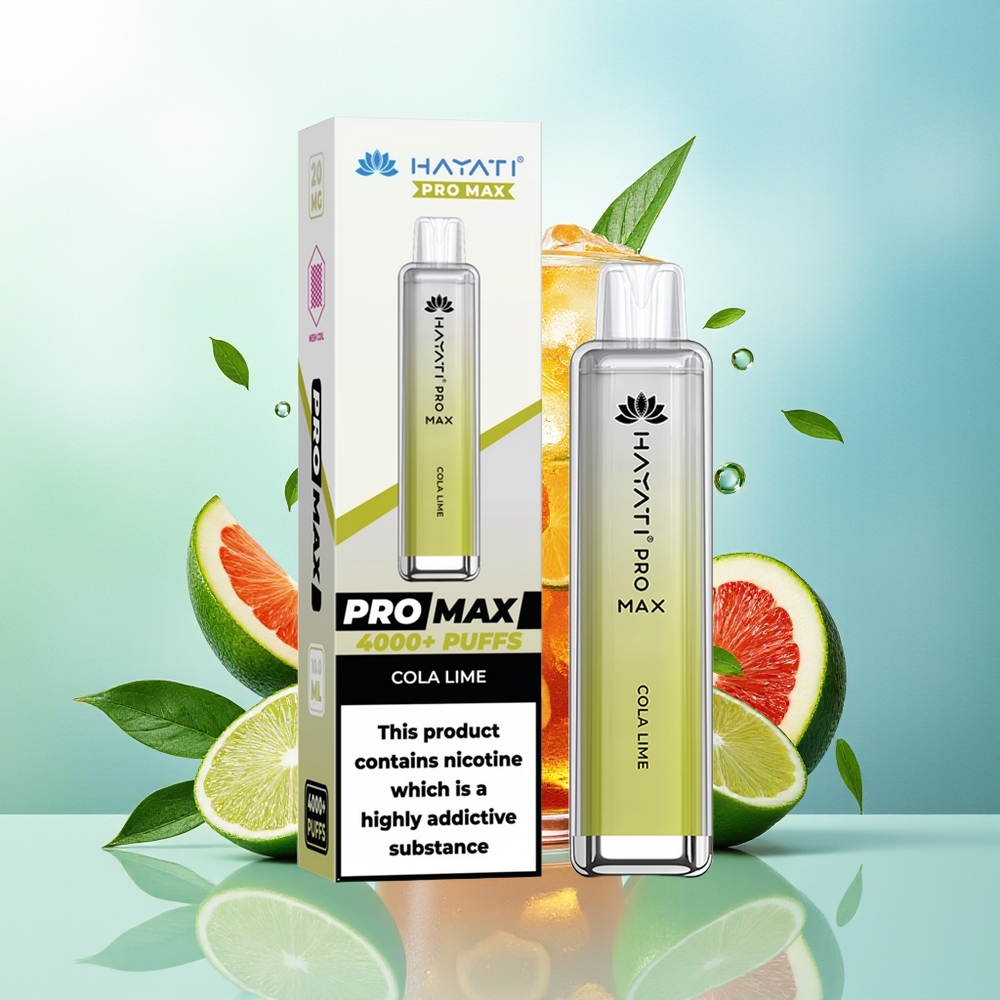 Hayati Pro Max 4000 Pūkštelių Kolos Citrinos