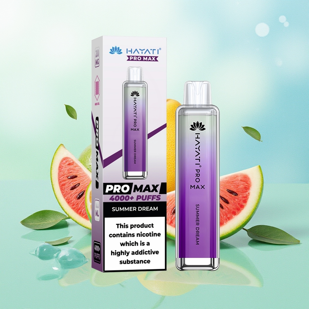 Hayati Pro Max 4000 Puffs Vasaros Sapnas 1400mAh 2ml/10ml