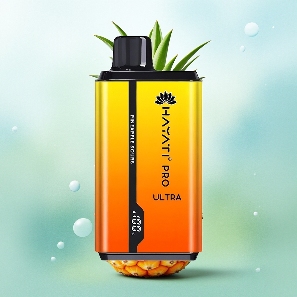 Hayati Pro Ultra 15000 Pūkų Ananasų Rūgštus 2 12ml 2% Nikotino