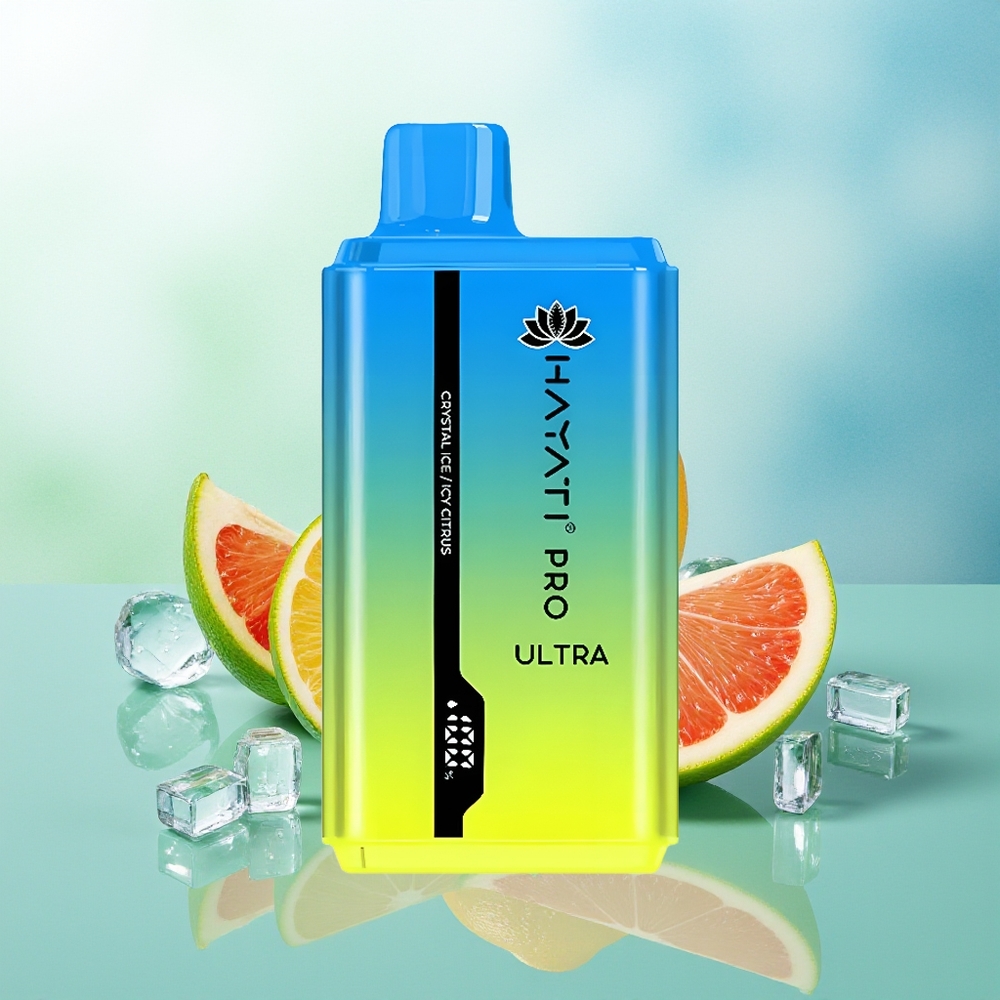 Hayati Pro Ultra 15000 Pūkų Kristalinis Ledas Šaltas Citrusas