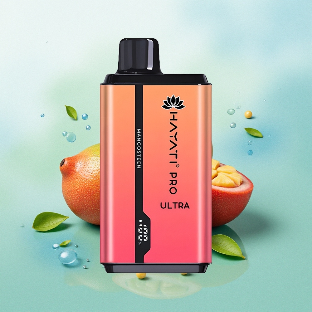 Hayati Pro Ultra 15000 Pūkų Mangostanas 850mAh 24ml 2%
