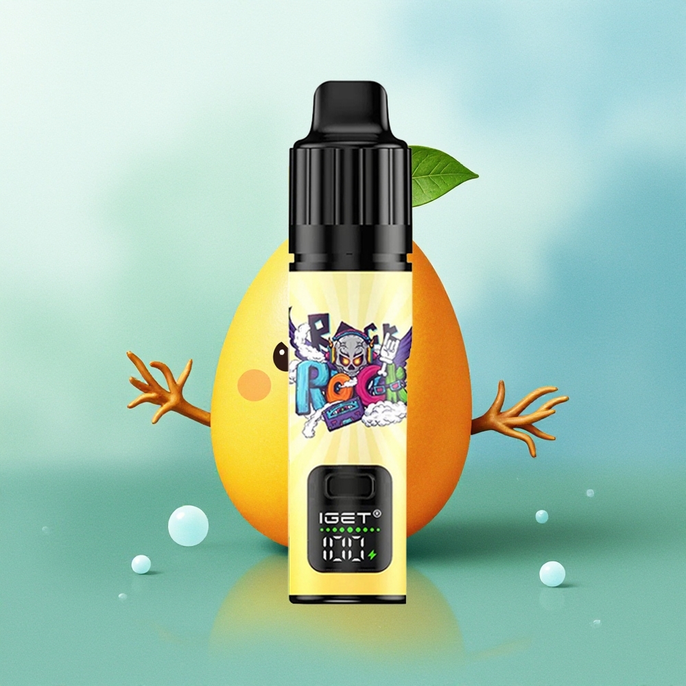 IGET BAR PLUS S3 POD 10000 Pūkų Mango Pabaisa 5% Nikotino 18 ml 1.0 Ohm Tinklelio Ritė 950 mAh