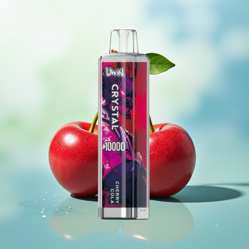 UWIN Crystal 10000 Pūkštelių Vyšnių Kola su RGB Šviesomis