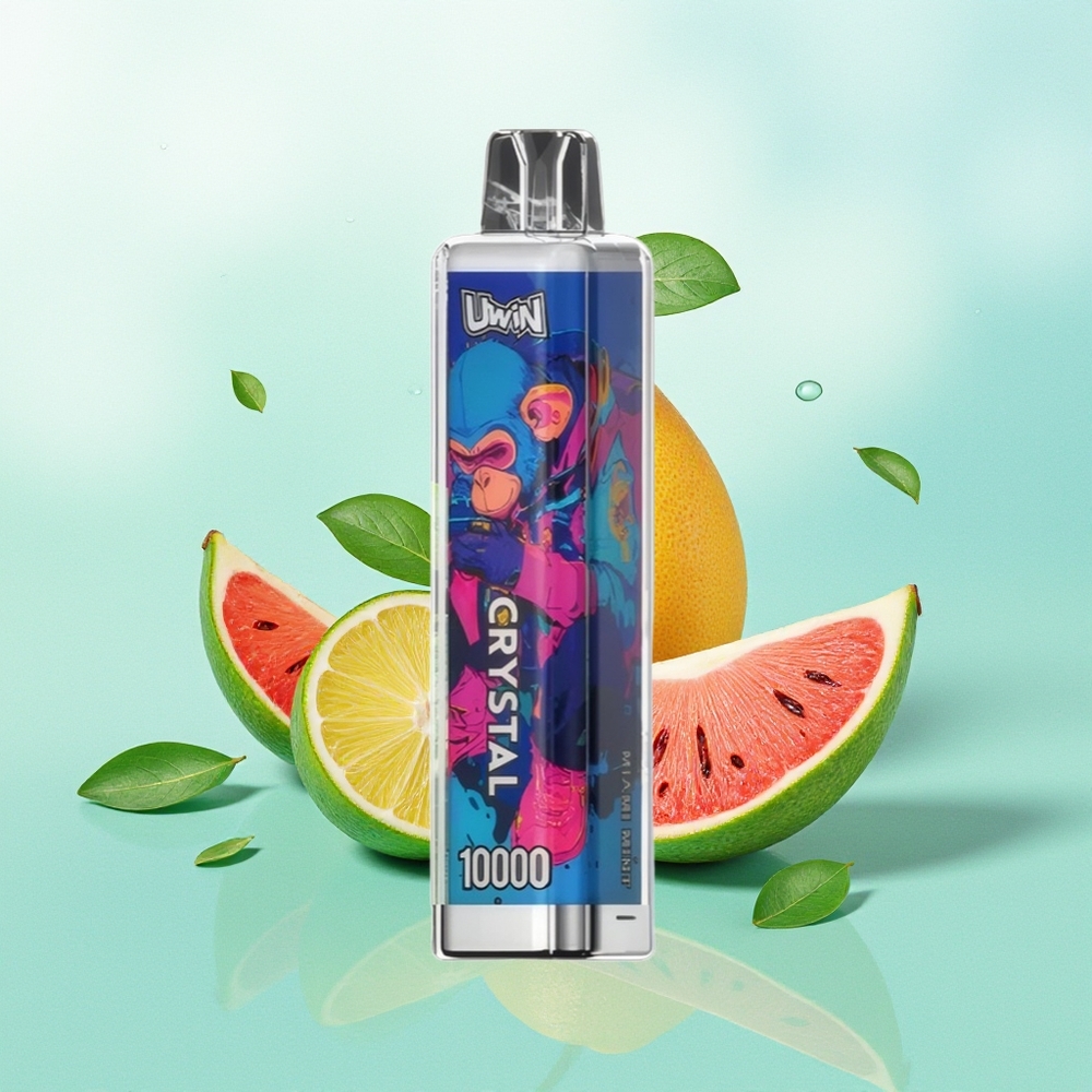 UWIN Crystal 10000 Puffs Miami Mėta RGB