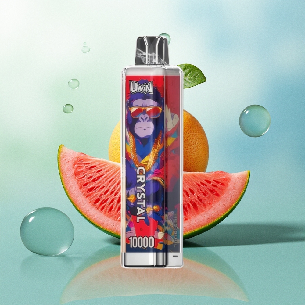 UWIN Crystal 10000 Puffs Raudonasis Jautis RGB