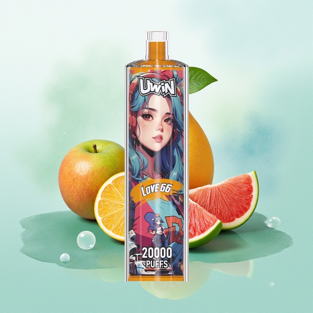 UWIN Shisha Hookah Crystal 20000 Puffs Meilė 66