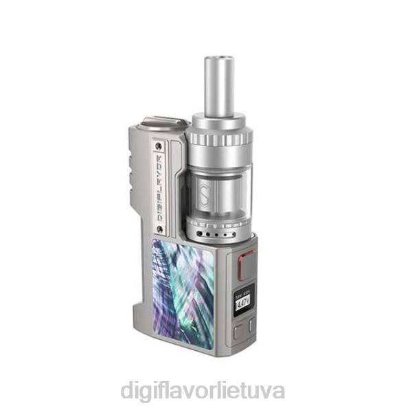 Digiflavor Lietuva - Digiflavor Z1 SBS rinkinys su sirena 3 gta J0DJ111 sidabro pilkumo šukutės kiautas