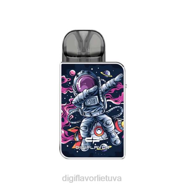 Geekvape Digiflavor Pod - Digiflavor U ankšties rinkinys J0DJ59 kosmoso sidabras