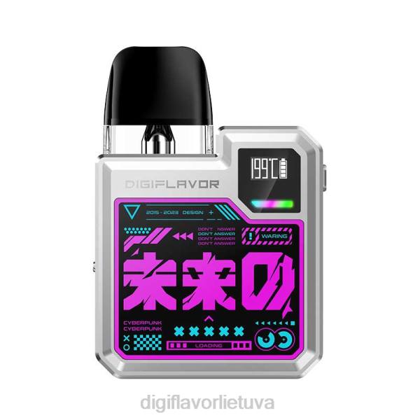 Geekvape Digiflavor Review - Digiflavor Digi-Q ankšties rinkinys J0DJ54 būsimas sidabras