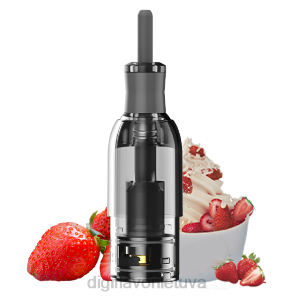 Digiflavor Disposable - Digiflavor M1 bakas J0DJ38 braškiniai ledai 🍦