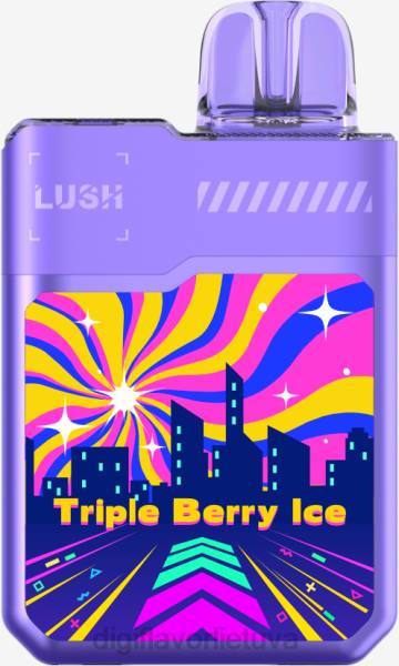 Digiflavor Flavors - Digiflavor Geekbar LUSH vienkartiniai J0DJ3 trigubo uogų ledo