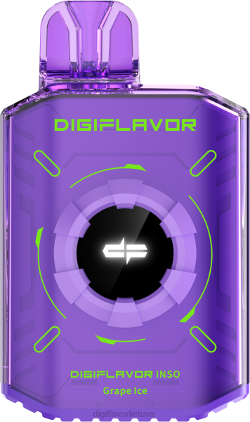 Geekvape Digiflavor Pod - Digiflavor INSO vienkartiniai J0DJ19 vynuogių ledas